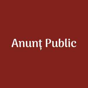 ANUNȚ privind inițierea elaborării deciziilor